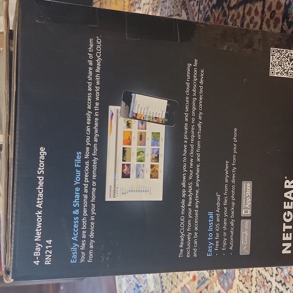 Netgear ReadyNAS 214 w/ four 3gb HDDs installed, Network Attached Storage - Picture 4 of 7